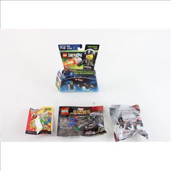 Assorted Lego, K'Nex & Other Sets, 5 Pieces