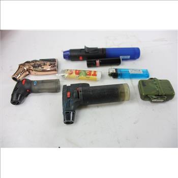 Assorted Lighters/ Torches 10+ Pieces