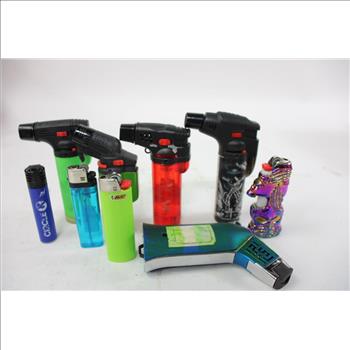 Assorted Lighters/ Torches 10+ Pieces