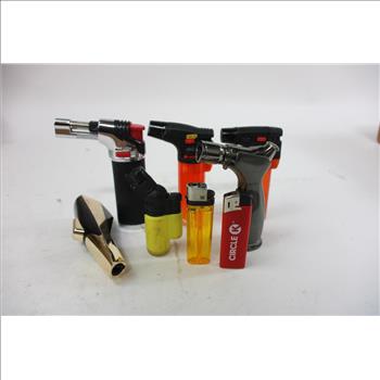 Assorted Lighters/ Torches 10+ Pieces