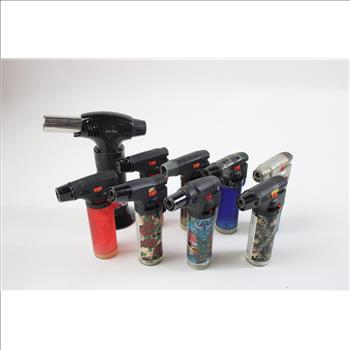 Assorted Lighters/ Torches 10+ Pieces