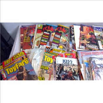 Assorted Magazines Including Kiss, Chile Prep, Star Wars And More!