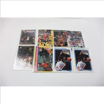 Assorted Michael Jordan Trading Cards, 20+ Pieces