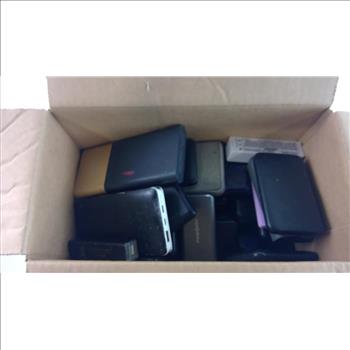 Assorted Portable Batteries, 10+ Pieces
