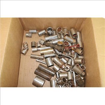 Assorted Sockets & Other Tools, 15+ Pieces