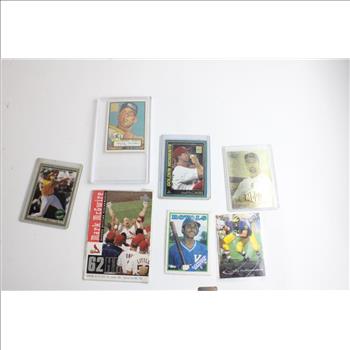 Assorted Sports Cards, 7 Pieces