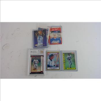 Assorted Sports Cards, 9 Pieces
