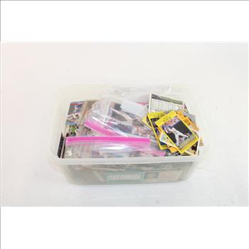 Assorted Sports Trading Card Lot, 300+ Pieces