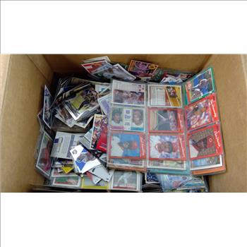 Assorted Sports Trading Cards, 100+ Pieces