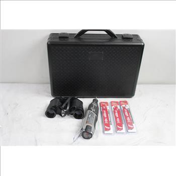 Assorted Tools Foam Lined Case, Bionoculars