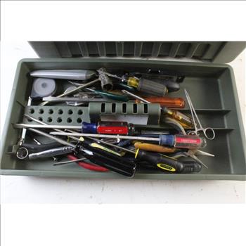 Assorted Tools In Plano Tool Box, 30+ Pieces