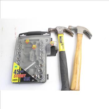 Assorted Tools In Plano Tool Box, 30+ Pieces