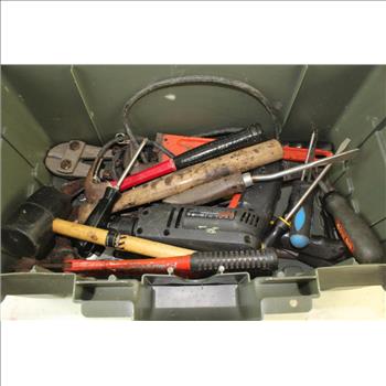 Assorted Tools In Plano Tool Box, 30+ Pieces