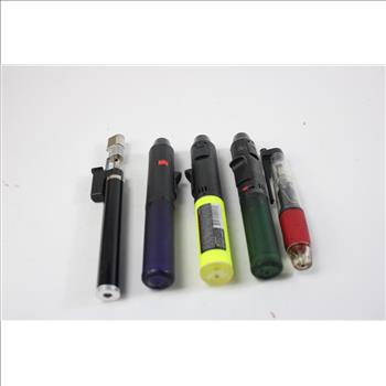 Assorted Torches And Lighters 10+ Pieces
