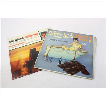 Assorted Vinyls Records, 10+ Pieces