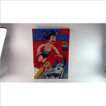Astro Boy Painting By Artist Ron Haywood Jones