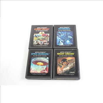 Atari Video Games Wit Game Controllers, 5+ Pieces