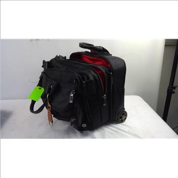 Ativa Mobil IT Rolling Briefcase With Shoulder Bag And Michael Kors Zipper Wallet