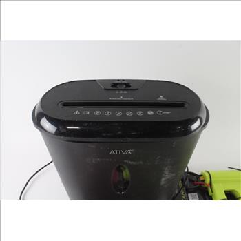 Ativa Paper Shredder And More, 8 Pieces