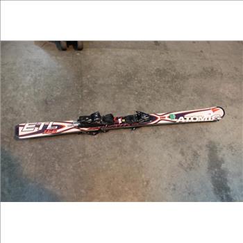 Atomic Etl 155 Skis With Bindings