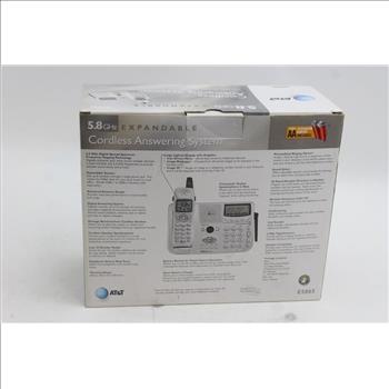 At&t Cordless Phone And Answering System E5865