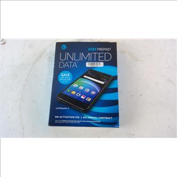 AT&T Prepaid Unlimited Data LG Phoenix 4