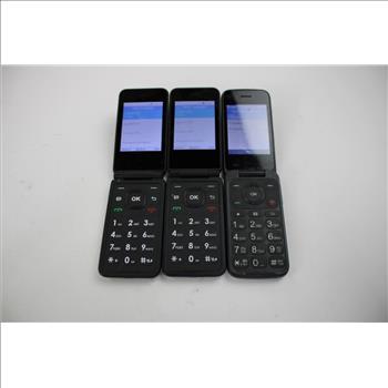 AT&T, TCL, Cell Phone Lot, 3 Pieces, Sold For Parts