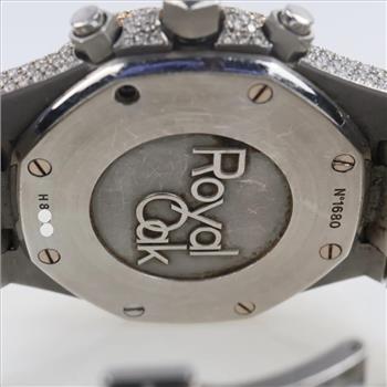 Audemars Piguet 24.01cts TW Diamond 18kt Gold Watch- Evaluated By Our Certified Gemologist-AGS/GIA