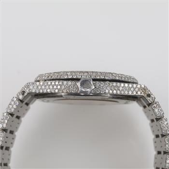 Audemars Piguet Royal Oak 15.05cts TW Diamond Watch- Evaluated By Our Certified Gemologist-AGS/GIA