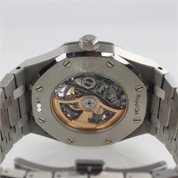 Audemars Piguet Royal Oak Skeleton Watch-Evaluated By Our Certified Gemologist-AGS/GIA