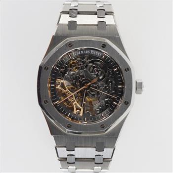Audemars Piguet Royal Oak Skeleton Watch-Evaluated By Our Certified Gemologist-AGS/GIA