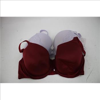 Auden Push-Up, T-Shirt, And Lightly Lined Bras, 38DD, 4 Pieces