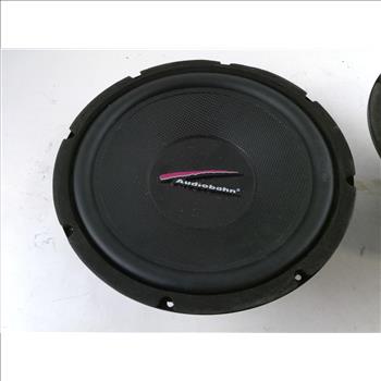 Audiobahn Speakers 2 Pieces