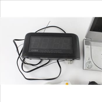 Audiovox Portable DVD Player, Xbox 360 Controller, And More, 4 Pieces