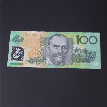 Australian 100 Dollar Bill