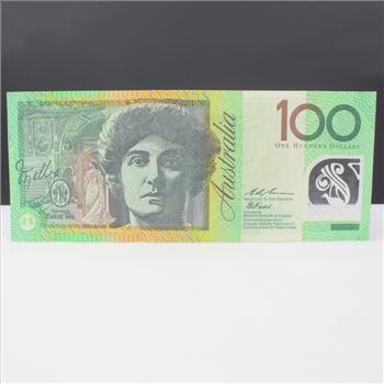 Australian 100 Dollar Bill