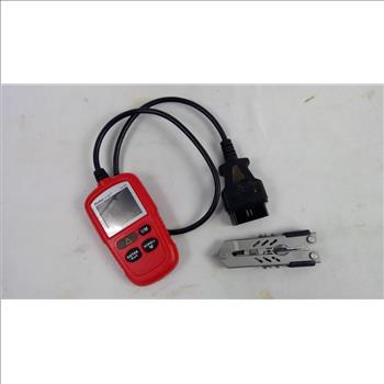 Autel AutoLink Professional Scan Tool, And Gerber MultiTool