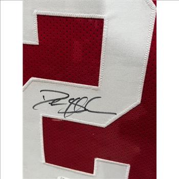 Authentic Deion Sanders San Francisco 49ers Autographed Football Jersey