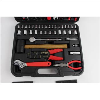 Auto Drive 122 Piece Tool Set