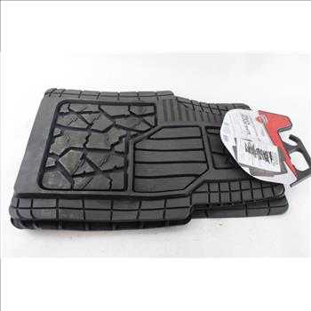 Auto Drive 4 Piece Universal Truck Floor Mats