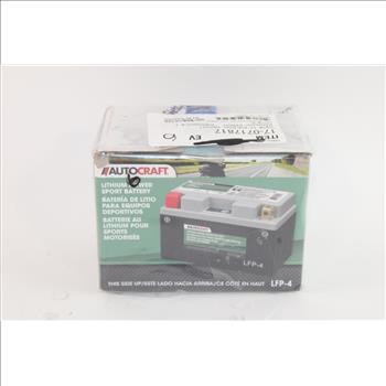 AutoCraft Lithium Power Sport Battery