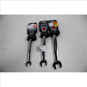 AutoCraft, TEQ, Dewalt, Power Torque, Combination, Ratcheting Wrenches, 6 Pieces