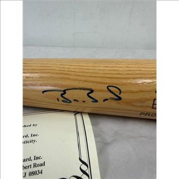 Autographed Barry Bonds Baseball Bat With COA
