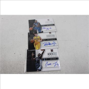 Autographed Basketball Trading Cards