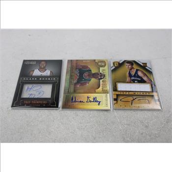 Autographed Basketball Trading Cards
