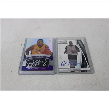 Autographed Basketball Trading Cards