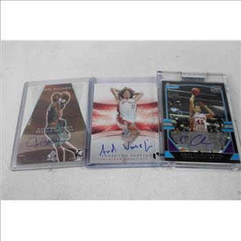 Autographed Basketball Trading Cards