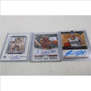 Autographed Basketball Trading Cards