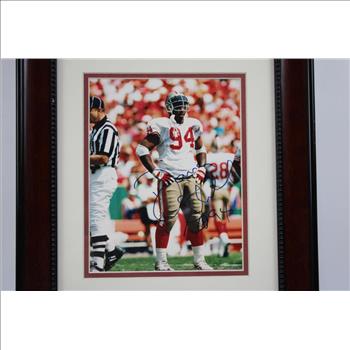 Autographed Framed 8x10 Photo Dana Stubblefield