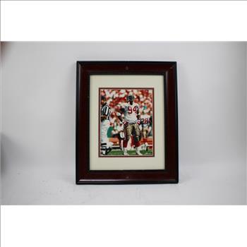 Autographed Framed 8x10 Photo Dana Stubblefield